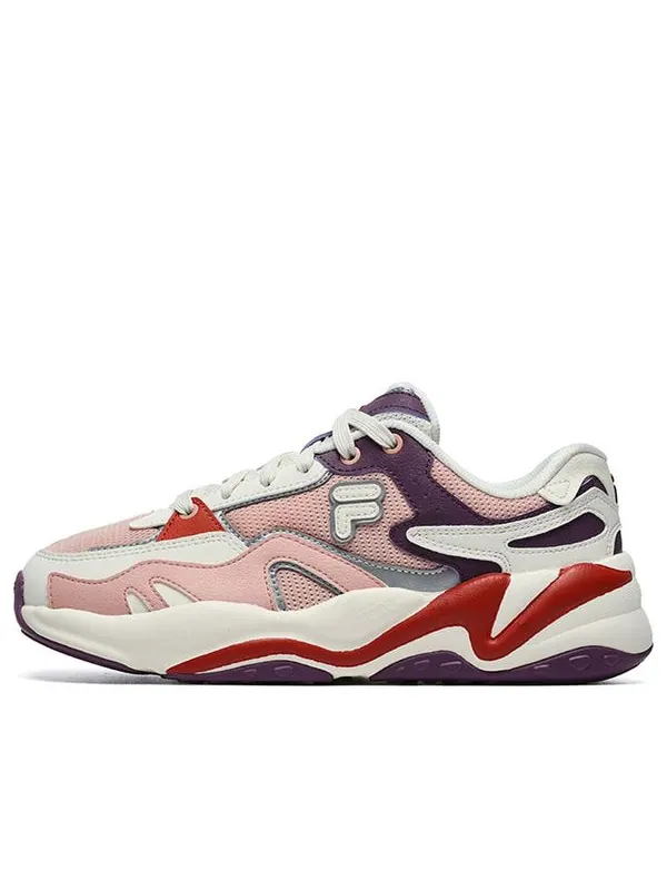 Кроссовки flash sneakers 'white red purple' Fila Fusion — изображение 1 из 4, белый/красный/фиолетовый