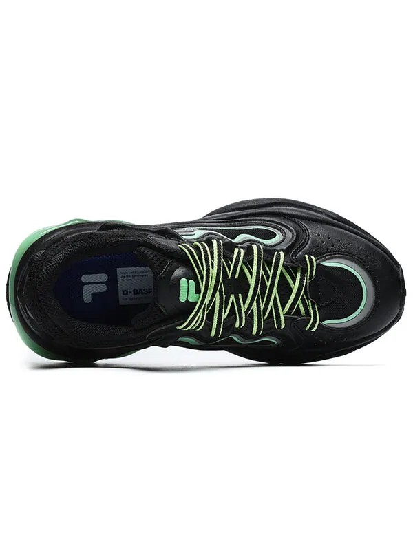 Кроссовки palatte sneakers 'black green' Fila Fusion — изображение 3 из 4, черный/серый/зеленый