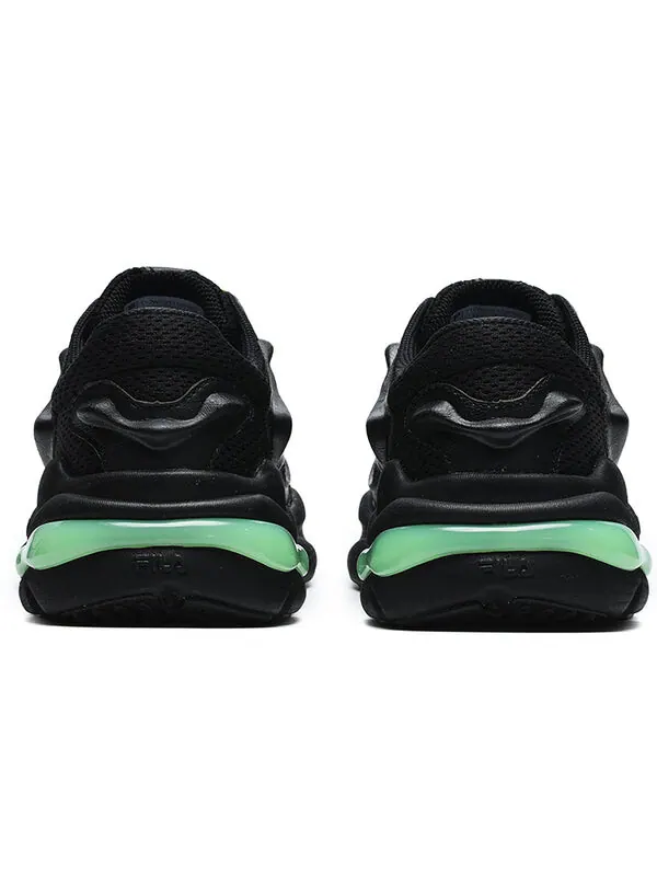 Кроссовки palatte sneakers 'black green' Fila Fusion — изображение 4 из 4, черный/серый/зеленый