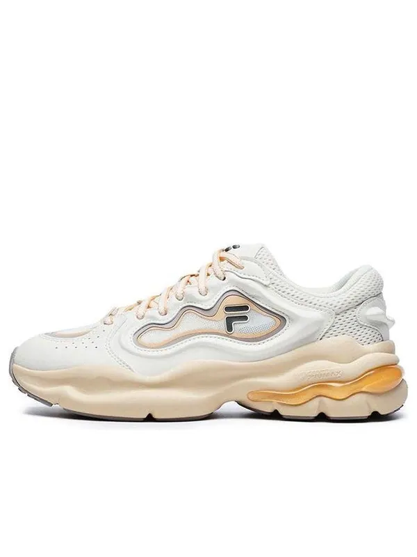 Кроссовки palatte sneakers 'white yellow' Fila Fusion — изображение 1 из 4, белый/желтый/бежевый
