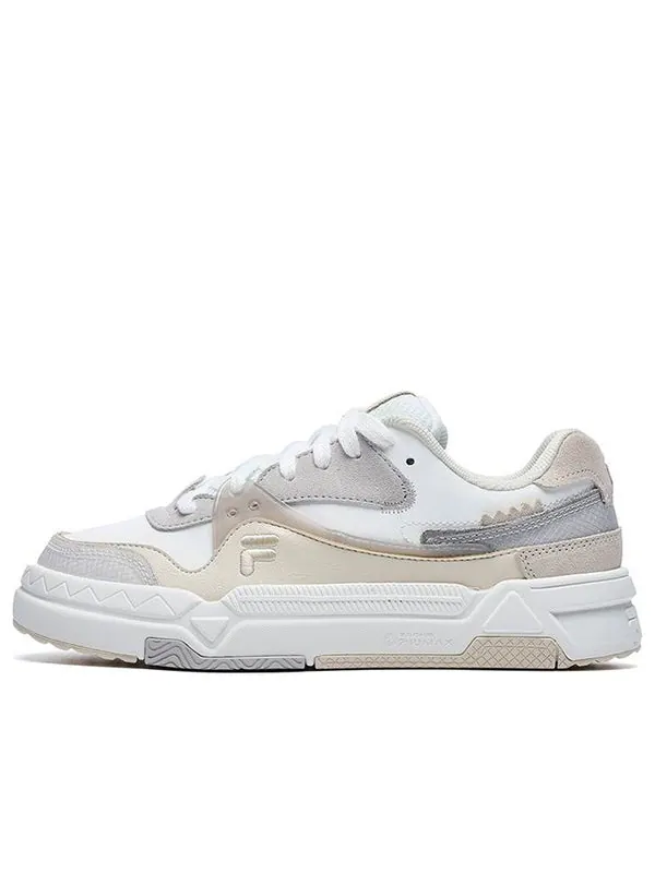 Кроссовки bank skate shoes 'white grey beige' Fila Fusion — изображение 1 из 4, белый/бежевый/серый