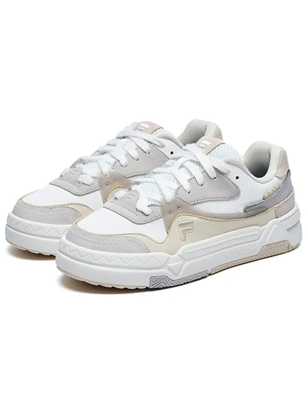 Кроссовки bank skate shoes 'white grey beige' Fila Fusion — изображение 2 из 4, белый/бежевый/серый