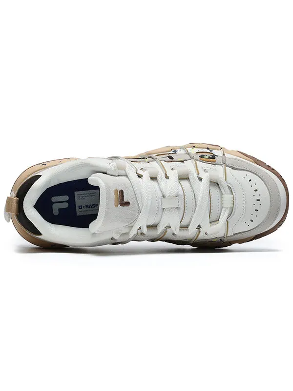 Кроссовки ade barricade sneakers 'white beige brown' Fila Fusion — изображение 3 из 4, белый/бежевый/коричневый