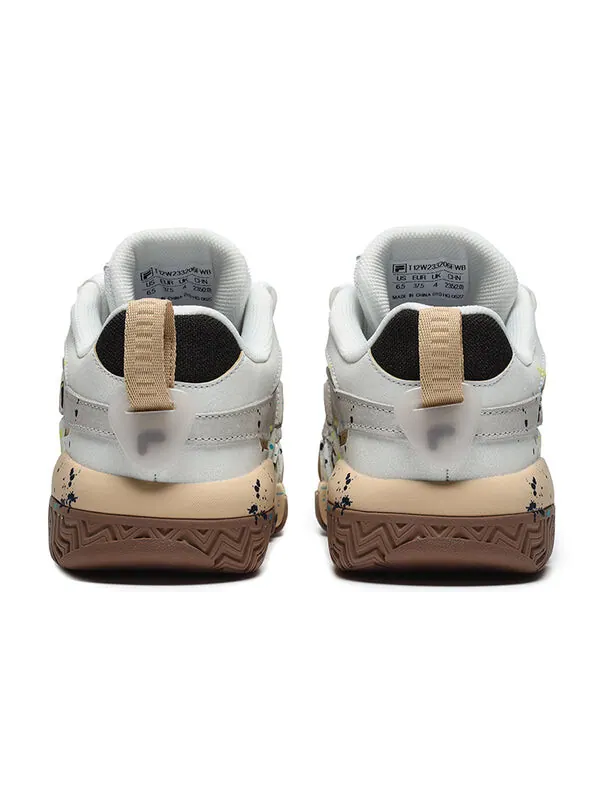 Кроссовки ade barricade sneakers 'white beige brown' Fila Fusion — изображение 4 из 4, белый/бежевый/коричневый