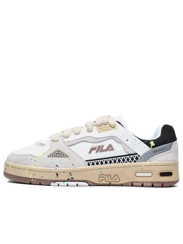 Кроссовки teratach low-pack shoes 'white beige black' Fila Fusion — изображение 1 из 4, белый/бежевый/черный