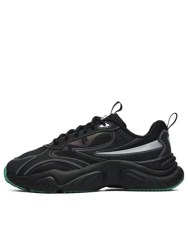 Кроссовки conch sneakers 'black' Fila Fusion — изображение 1 из 4, черный/серый/зеленый