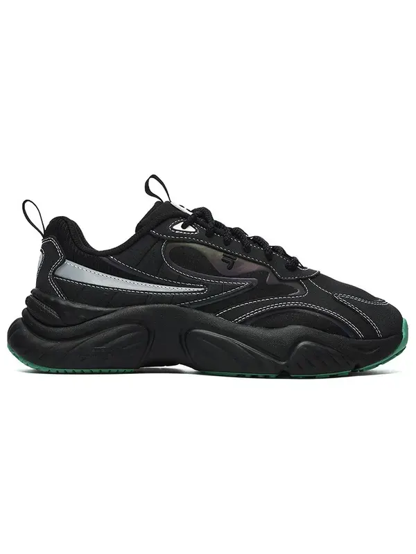 Кроссовки conch sneakers 'black' Fila Fusion — изображение 2 из 4, черный/серый/зеленый