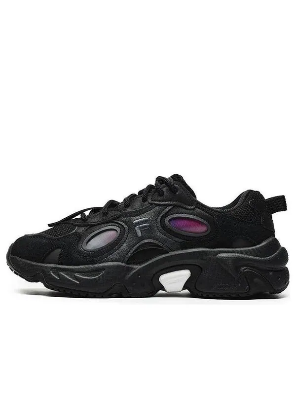 Кроссовки raccoon sneakers 'black purple' Fila Fusion — изображение 1 из 4, черный/фиолетовый