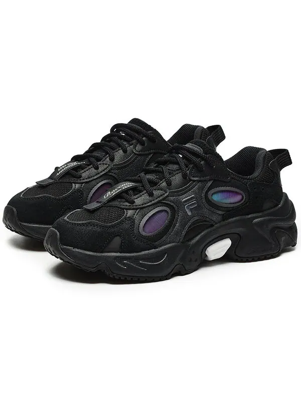 Кроссовки raccoon sneakers 'black purple' Fila Fusion — изображение 2 из 4, черный/фиолетовый