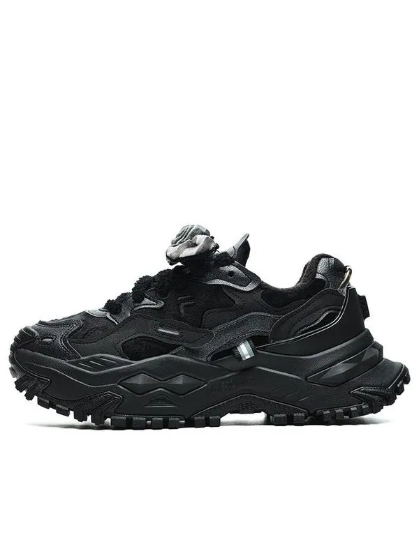 Кроссовки bianco sneakers 'black' Fila Fusion — изображение 1 из 4, черный/серый
