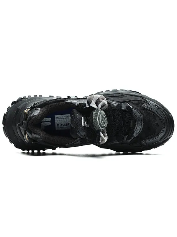 Кроссовки bianco sneakers 'black' Fila Fusion — изображение 3 из 4, черный/серый