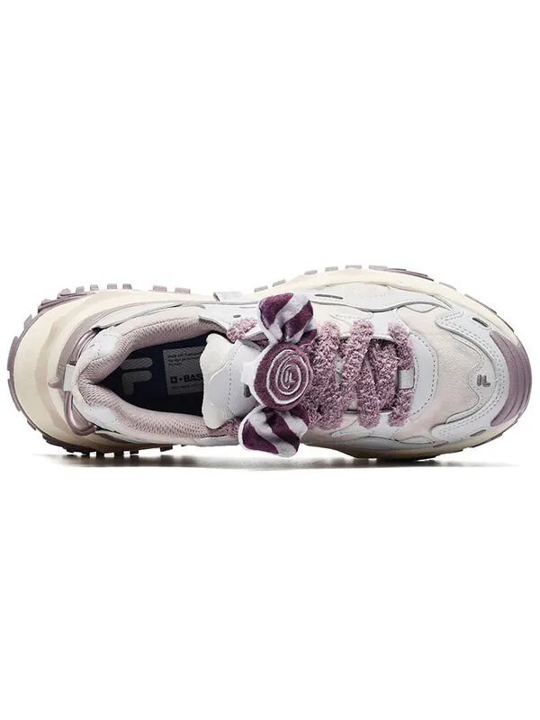 Кроссовки bianco sneakers 'white purple' Fila Fusion — изображение 3 из 4, белый/фиолетовый