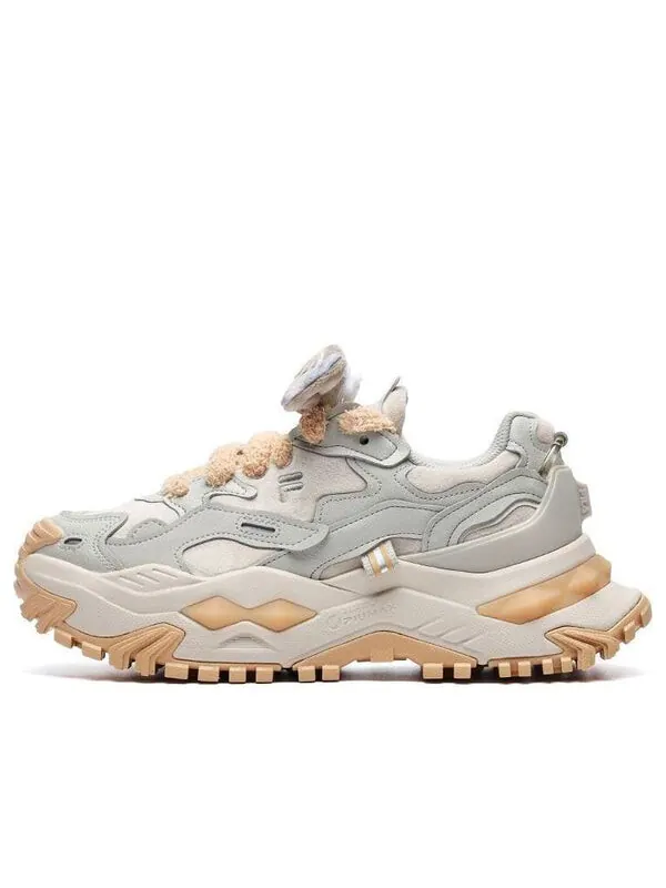 Кроссовки bianco sneakers 'grey orange' Fila Fusion — изображение 1 из 4, серый/белый/оранжевый
