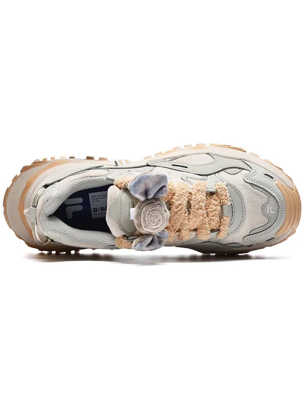 Кроссовки bianco sneakers 'grey orange' Fila Fusion — изображение 4 из 4, серый/белый/оранжевый