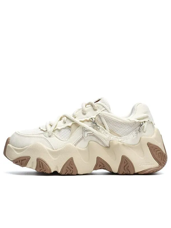 Кроссовки fashion daddy shoes 'white beige' Fila Fusion — изображение 1 из 4, белый/бежевый/коричневый