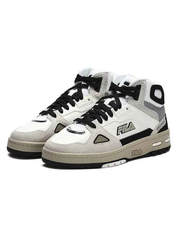 Кроссовки teratach skate shoes 'white grey black' Fila Fusion — изображение 2 из 4, белый/черный/серый