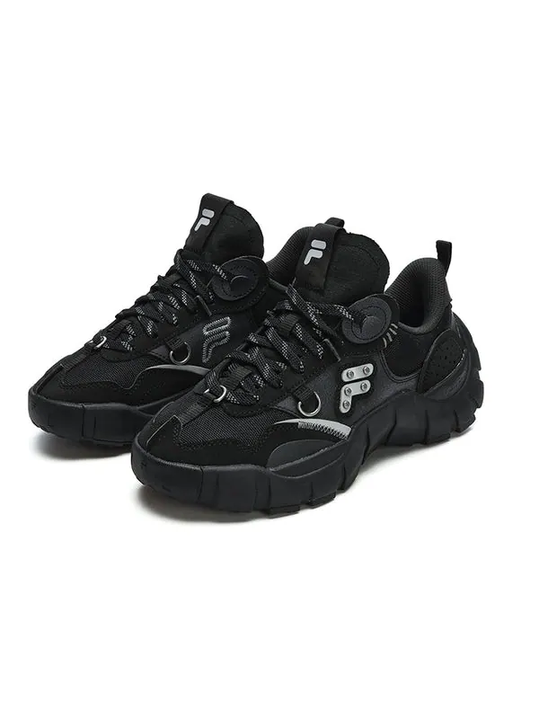 Кроссовки bone sneakers 'black grey' Fila Fusion — изображение 2 из 4, черный/серый
