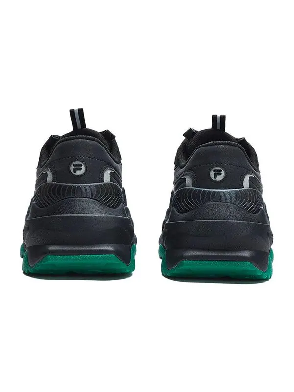 Кроссовки bianco 2 sneakers 'black green' Fila Fusion — изображение 4 из 4, черный/зеленый