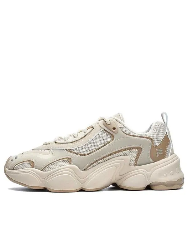 Кроссовки tenacity chunky sneakers 'white beige' Fila Fusion