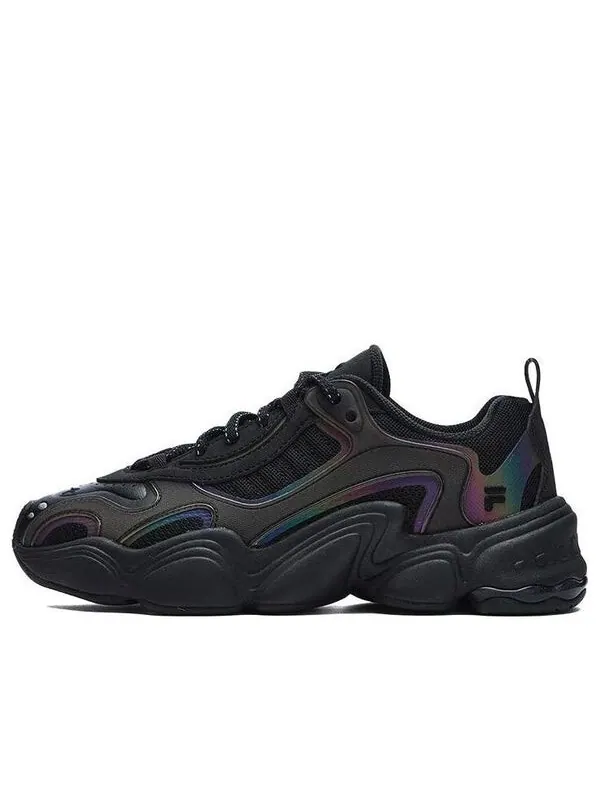 Кроссовки tenacity chunky sneakers 'black' Fila Fusion
