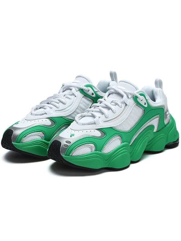 Кроссовки tenacity chunky sneakers 'white green' Fila Fusion — изображение 2 из 4, белый/зеленый