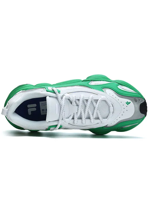 Кроссовки tenacity chunky sneakers 'white green' Fila Fusion — изображение 3 из 4, белый/зеленый