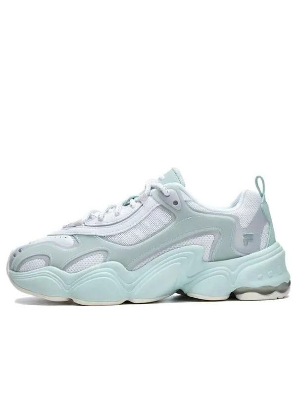 Кроссовки tenacity chunky sneakers 'white blue' Fila Fusion — изображение 1 из 4, белый/синий