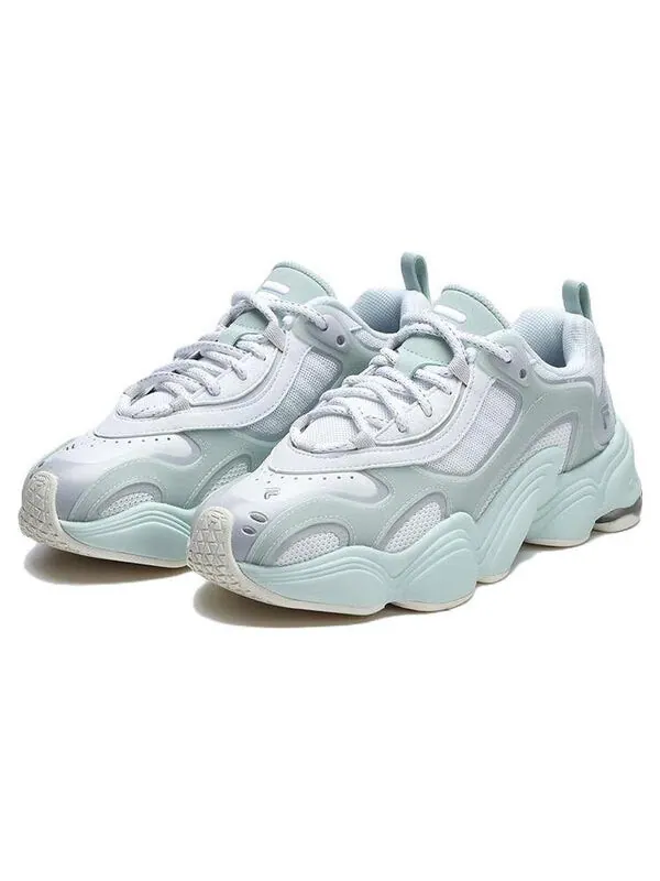 Кроссовки tenacity chunky sneakers 'white blue' Fila Fusion — изображение 2 из 4, белый/синий