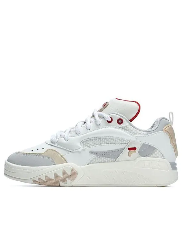 Кроссовки desperado vintage basketball shoes 'white grey red' Fila Fusion — изображение 1 из 4, белый/серый/красный