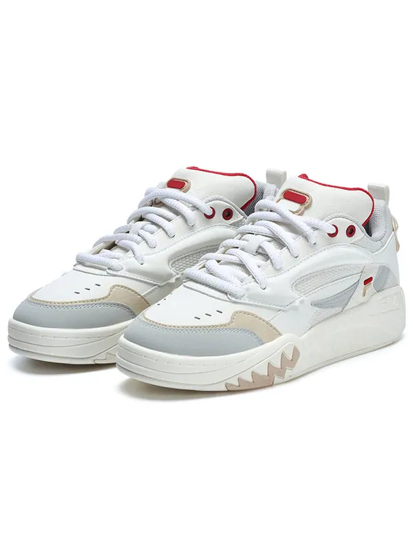 Кроссовки desperado vintage basketball shoes 'white grey red' Fila Fusion — изображение 2 из 4, белый/серый/красный