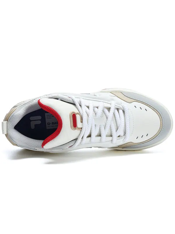 Кроссовки desperado vintage basketball shoes 'white grey red' Fila Fusion — изображение 3 из 4, белый/серый/красный
