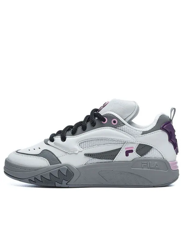 Кроссовки desperado vintage basketball shoes 'white grey purple' Fila Fusion — изображение 1 из 4, белый/серый/фиолетовый