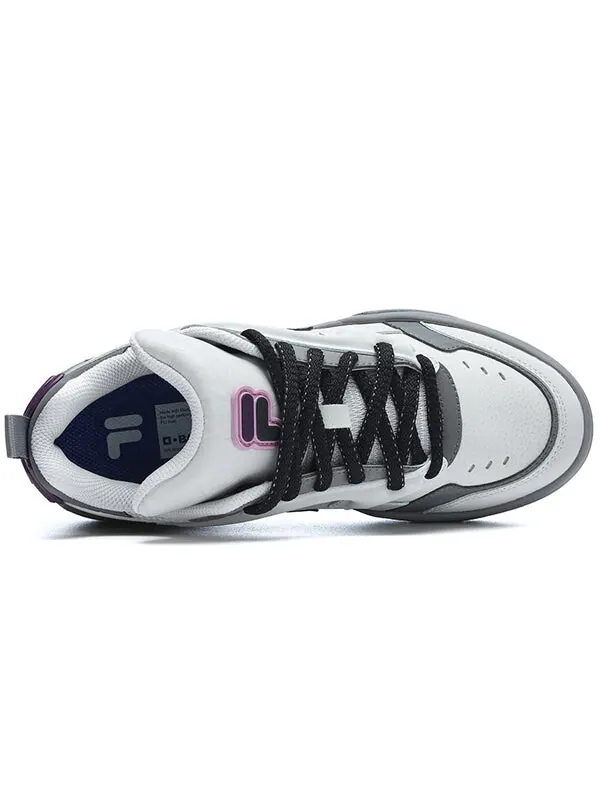 Кроссовки desperado vintage basketball shoes 'white grey purple' Fila Fusion — изображение 3 из 4, белый/серый/фиолетовый