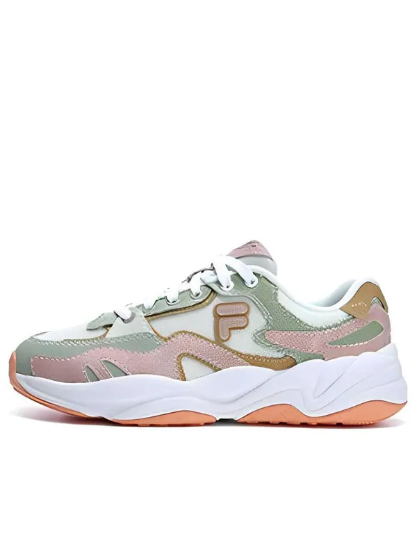 Кроссовки flash sneakers 'white green pink' Fila Fusion — изображение 1 из 4