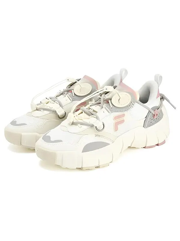 Кроссовки athletics sneakers 'white grey' Fila Fusion — изображение 2 из 4, белый/серый/коричневый
