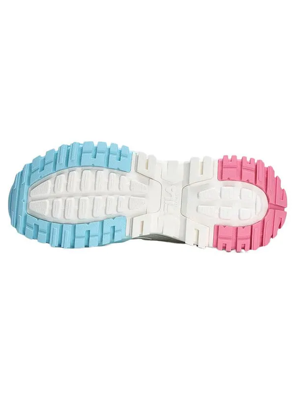 Кроссовки bianco tecno-piumax sneakers 'white blue pink' Fila Fusion — изображение 4 из 4, белый/розовый/синий