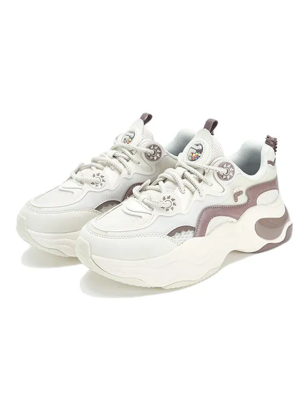 Кроссовки bubble sneakers 'white brown' Fila Fusion — изображение 2 из 4, белый/коричневый