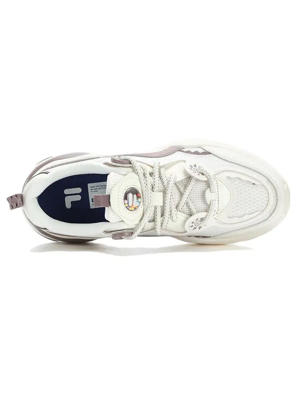 Кроссовки bubble sneakers 'white brown' Fila Fusion — изображение 3 из 4, белый/коричневый