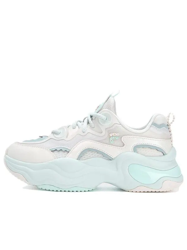 Кроссовки bubble sneakers 'white blue' Fila Fusion — изображение 1 из 4, белый/синий