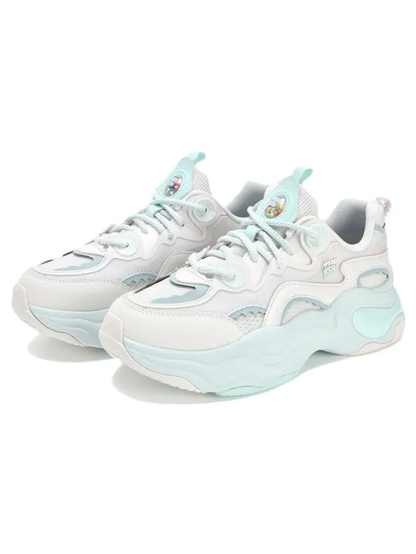 Кроссовки bubble sneakers 'white blue' Fila Fusion — изображение 2 из 4, белый/синий