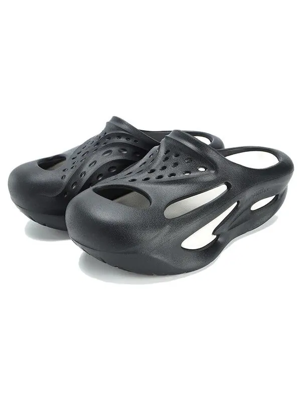 Тапочки shell slippers 'black' Fila Fusion — изображение 3 из 4, черный/белый