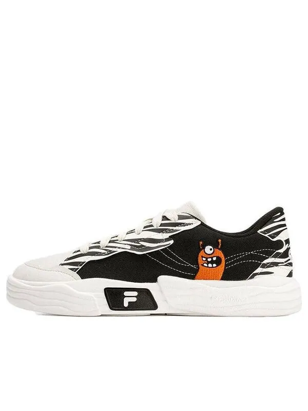 Кроссовки conch skate shoes 'white black' Fila Fusion — изображение 1 из 4, белый/черный/оранжевый