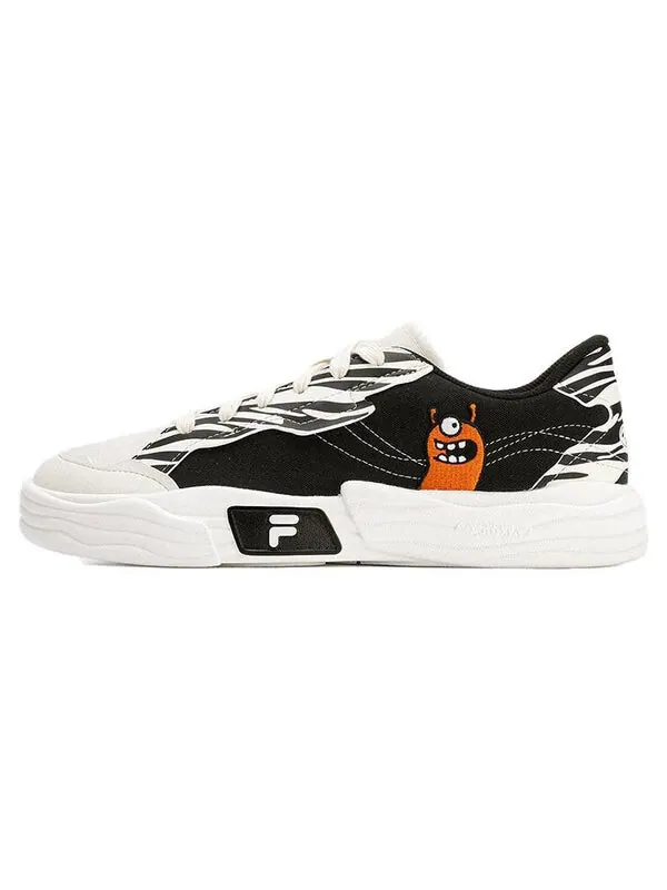 Кроссовки conch skate shoes 'white black' Fila Fusion — изображение 2 из 4, белый/черный/оранжевый
