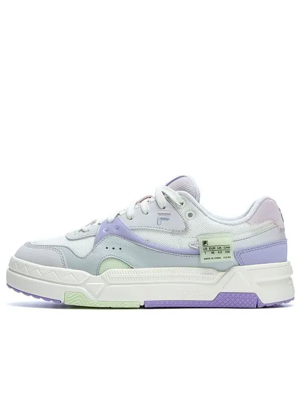 Кроссовки bank skate shoes 'white purple' Fila Fusion — изображение 1 из 4, белый/фиолетовый/зеленый