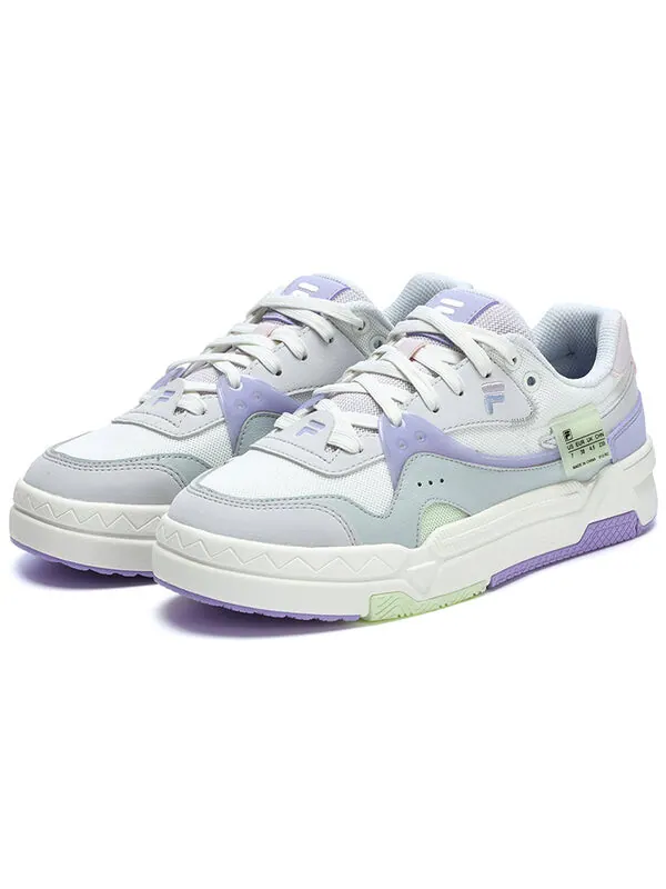 Кроссовки bank skate shoes 'white purple' Fila Fusion — изображение 2 из 4, белый/фиолетовый/зеленый