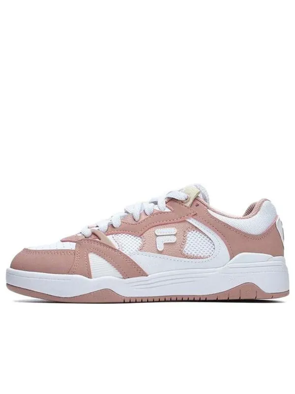 Кроссовки smash basketball sneakers 'pink white' Fila Fusion — изображение 1 из 4, белый/розовый