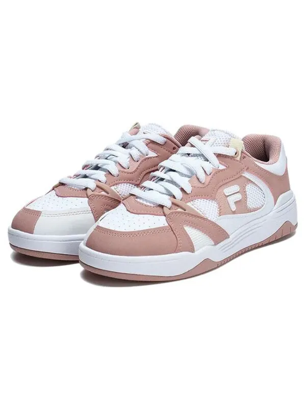 Кроссовки smash basketball sneakers 'pink white' Fila Fusion — изображение 2 из 4, белый/розовый