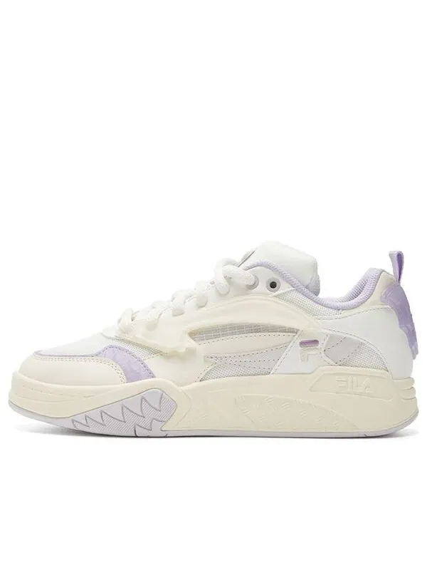 Кроссовки lifestyle basketball heritage sneakers 'white purple' Fila Fusion — изображение 1 из 4, фиолетовый/белый