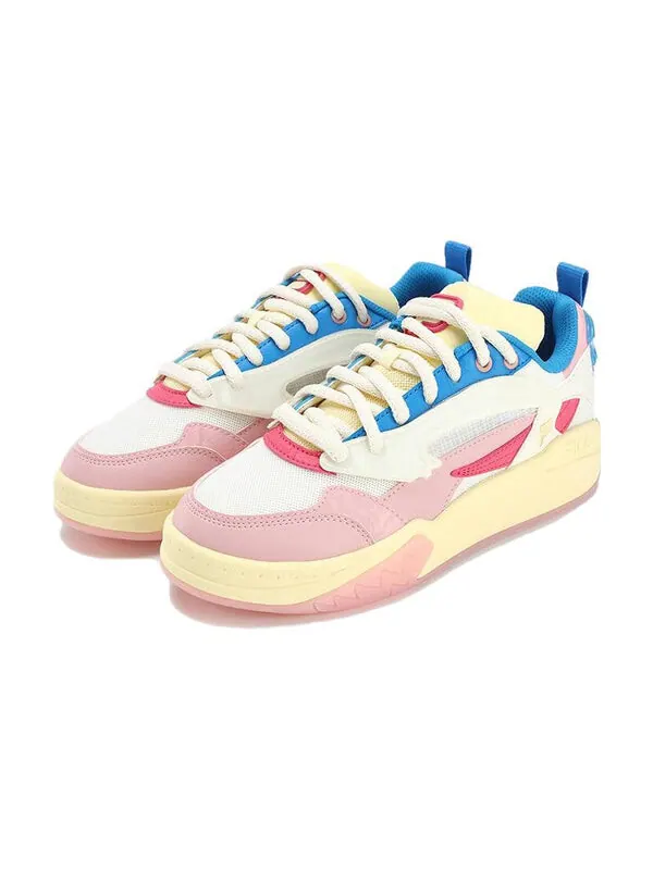 Кроссовки lifestyle basketball heritage sneakers 'white blue pink' Fila Fusion — изображение 3 из 4, белый/розовый/синий