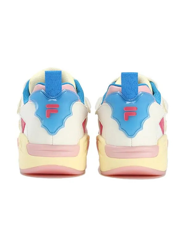 Кроссовки lifestyle basketball heritage sneakers 'white blue pink' Fila Fusion — изображение 4 из 4, белый/розовый/синий